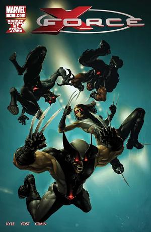 X-Force #4  cover