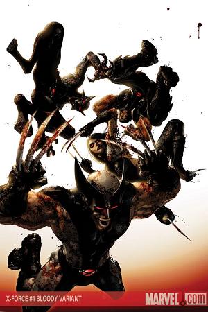 X-Force #4 Variant Edition - 'Bloody' Cover cover