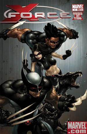 X-Force #1 'Bloody' Variant Cover cover