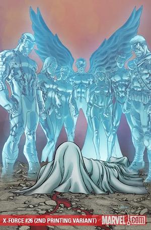 X-Force #26 2ND PRINTING VARIANT cover