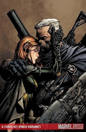X-Force #27 FINCH VARIANT cover