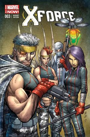 X-Force #3 Jrjr Variant cover