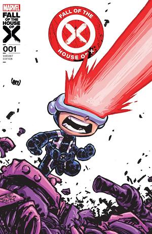 Fall Of House Of X #1 Skottie Young Connecting Cover cover