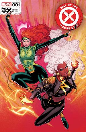 Fall Of House Of X #1 Russell Dauterman Cover cover