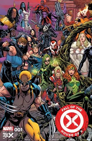 Fall Of House Of X #1 Mark Brooks Connecting Cover cover