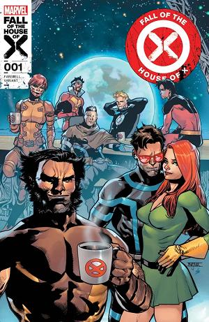 Fall Of House Of X #1 Mahmud Asrar 'Farewell Krakoa' Variant Cover cover