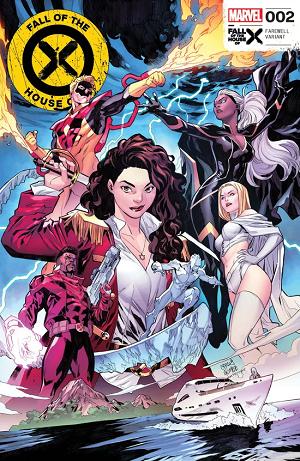 Fall Of House Of X #2 Carlos Gómez 'Farewell Krakoa' Variant Cover cover