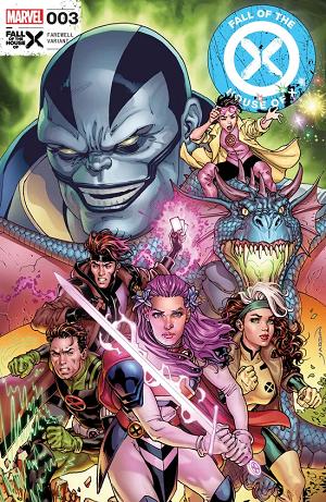 Fall Of House Of X #3 David Yardin 'Farewell Krakoa' Variant cover