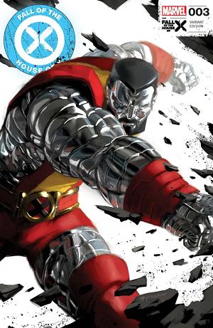 Fall Of House Of X #3 Miguel Mercado Colossus Variant Cover cover