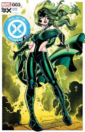 Fall Of House Of X #3 Nick Bradshaw Cover cover