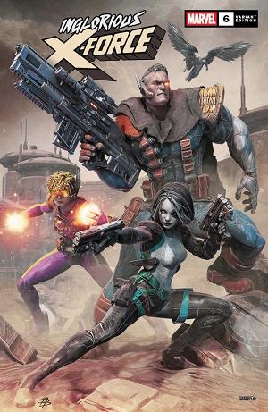 Inglorious X-Force #6 Björn Barends Cover cover