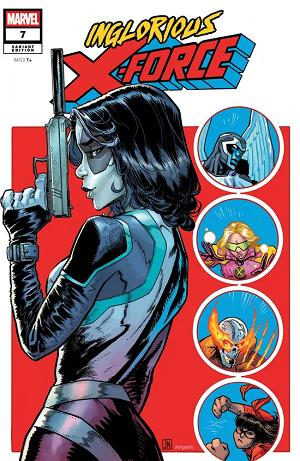 Inglorious X-Force #7 Justin Mason Cover cover