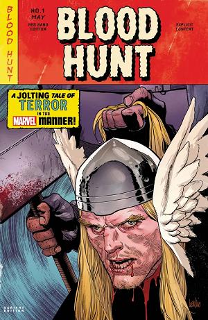 Blood Hunt: Red Band #1 Leinil Francis Yu Bloody Homage Variant [1:25] cover