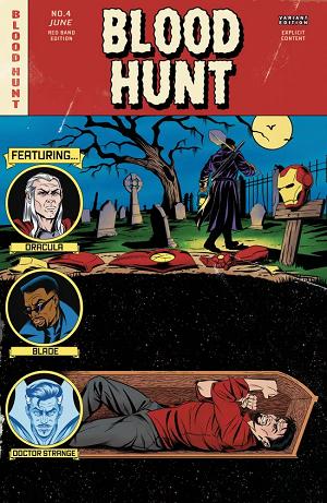 Blood Hunt: Red Band #4 Betsy Cola Bloody Homage Variant [1:25] cover
