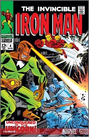 Iron Man #4 cover