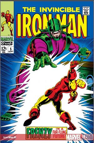 Iron Man #5 cover