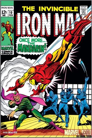 Iron Man #10 cover