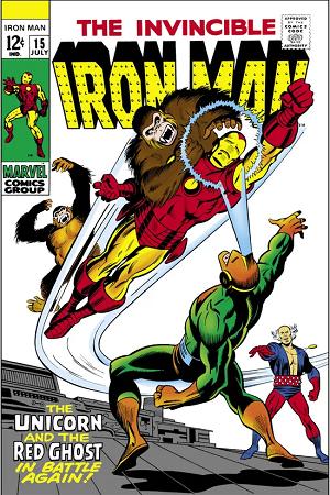 Iron Man #15 cover