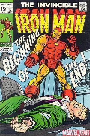 Iron Man #17 cover