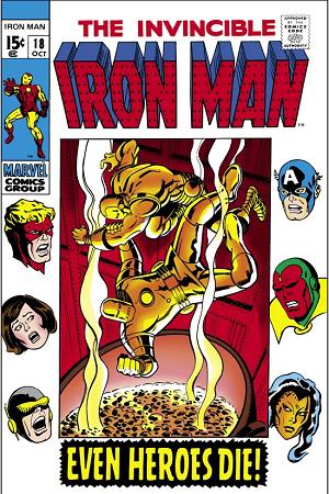 Iron Man #18 cover
