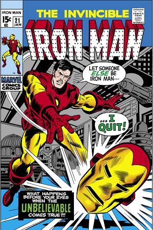 Iron Man #21 cover