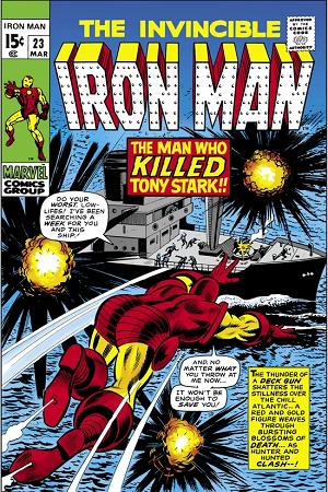 Iron Man #23 cover