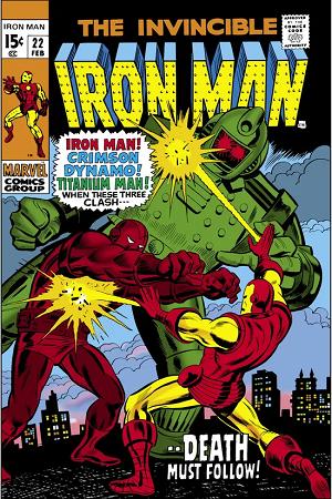 Iron Man #22 cover