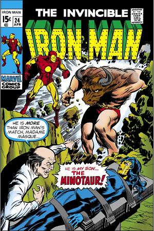 Iron Man #24  cover