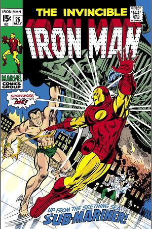 Iron Man #25  cover