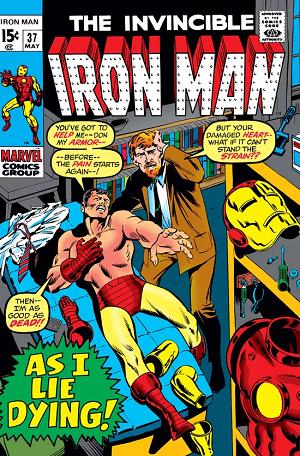 Iron Man #37  cover