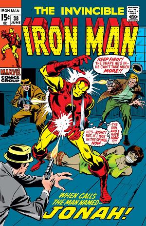 Iron Man #38 cover
