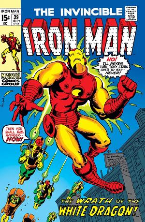 Iron Man #39  cover