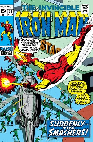 Iron Man #31 cover