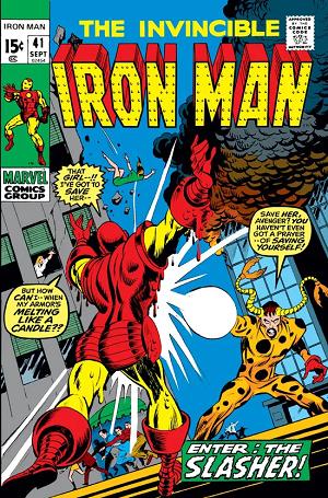 Iron Man #41  cover