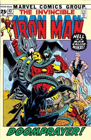 Iron Man #43  cover