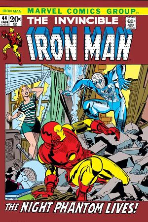 Iron Man #44  cover