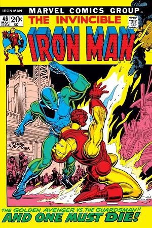 Iron Man #46 cover