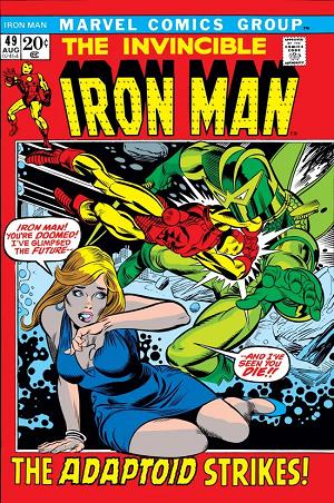 Iron Man #49  cover