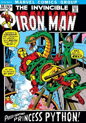 Iron Man #50  cover