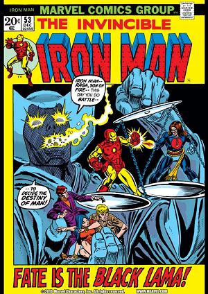 Iron Man #53  cover