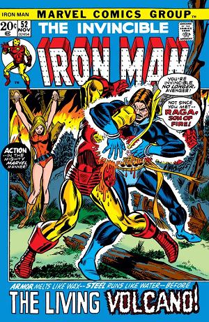 Iron Man #52  cover