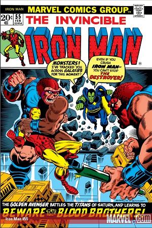 Iron Man #55  cover