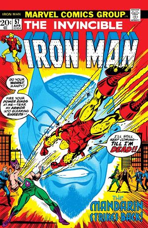 Iron Man #57  cover