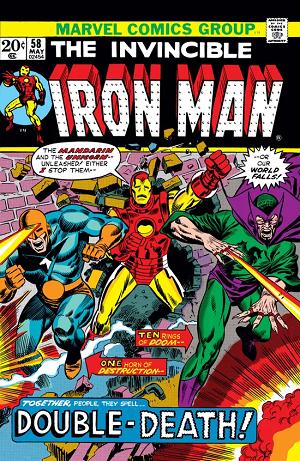 Iron Man #58  cover