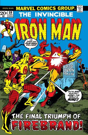 Iron Man #59  cover