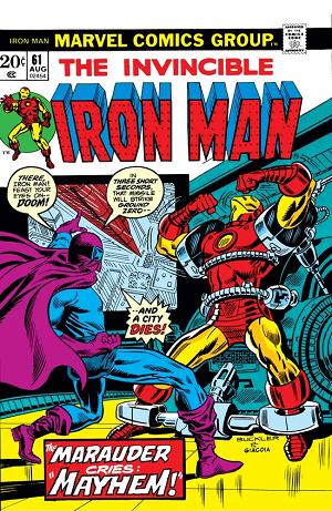 Iron Man #61  cover