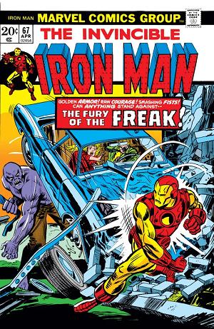 Iron Man #67 cover