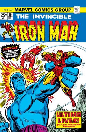 Iron Man #70 cover