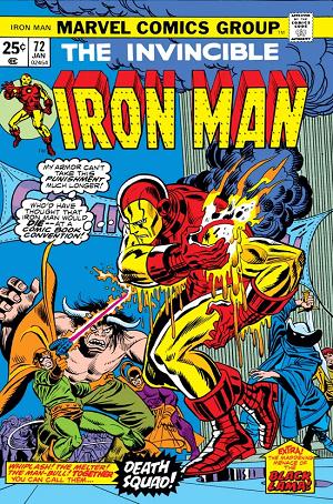 Iron Man #72 cover