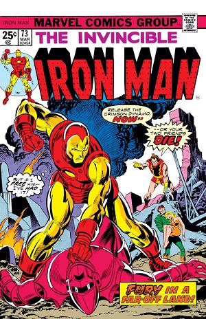 Iron Man #73 cover